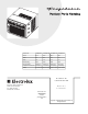 Frigidaire FAA065P7A - 6,000 BTU MSII Air Conditioner Factory Parts Catalog