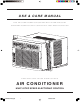 Frigidaire FAA086P7A6 Use And Care Manual