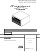 Frigidaire FAH086M1T1 Factory Parts Catalog