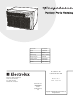 Frigidaire FAH125P2T1 Factory Parts Catalog