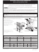Frigidaire GLEB30M9FSA Installation Instructions Manual