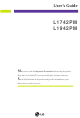 LG L1742PM-SS User Manual