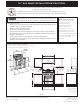 Frigidaire PLGF659ECA Installation Instructions Manual