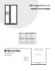 Frigidaire Gallery GLHS269FP Factory Parts Catalog