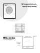 Frigidaire GLTF2070D Factory Parts Catalog