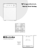 Frigidaire GLWS1339C Factory Parts Catalog