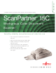 Fujitsu ScanPartner 15C Specifications