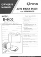 Funai B-4400 Owner's Manual