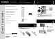 Sony KV-28FQ86U Quick Start Manual