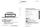Sony VPL-FX52 Quick Reference Manual