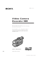 Sony Handycam CCD-TRV101E Operating Instructions Manual