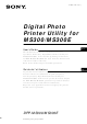 Sony DPP-MS300E User Manual