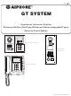 AIPHONE GT SYSTEM INSTALLATION MANUAL Pdf Download | ManualsLib