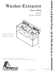 Alliance Laundry Systems UM202 Series Installation, Operation And Maintenance Manual