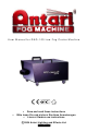Antari DNG-100 User Manual