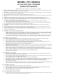 Associated Equipment PP-1660D/U Operator's Manual