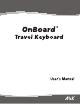Atek Travel Keyboard OnBoard User Manual