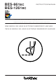 Brother BES-1261BC Instruction Manual
