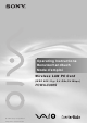 Sony PCWA-C300S Operating Instructions Manual