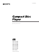 Sony CDP-C250Z Operating Instructions Manual