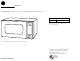 GE JE1460BF - 1.4 cu. Ft. Microwave Oven Datasheet