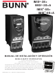 Bunn IMIX 3S+A User Manual