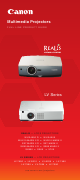 Canon REALiS SX60 Product Manual