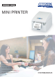 Citizen Mini Printer Product Manual