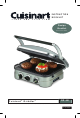 CUISINART GRIDDLER GR-4N INSTRUCTION AND RECIPE BOOKLET Pdf Download ...