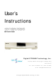 Digital Stream DEXUS DST-HD1100E User Instructions