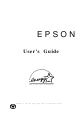 Epson Pollution Preventer User Manual