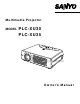 Fisher PLC-XU35 Owner's Manual