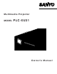 Fisher PLC-XU31 Owner's Manual