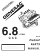 Generac Power Systems GENERAC 0H0923PMNL Parts Manual