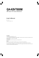 Gigabyte AMD Socket 754 Processor Motherboard GA-K8VT800M User Manual