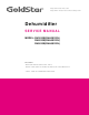 Goldstar DH3010B Service Manual