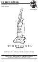 hoover windtunnel t series paws manual