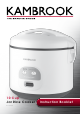 Kambrook KRC400 Instruction Booklet