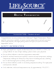 LifeSource DT-607 Instruction Manual