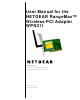 NETGEAR RangeMax WPN311 User Manual