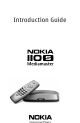 Nokia MEDIAMASTER 110S Introduction Manual