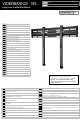 Omnimount VIDEOBASICS-VFL Instruction Manual