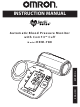 Omron HEM-780 Instruction Manual