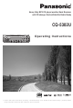 Panasonic CQ5302U - CAR AUDIO Operating Instructions Manual