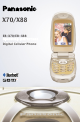 Panasonic X88 Operating Instructions Manual