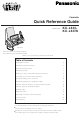 Panasonic KX-L6CL Quick Reference Manual