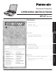Panasonic CF-27 Series Operating Instructions Manual