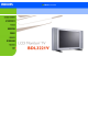 Philips LCD MONITOR/TV BDL3221V User Manual