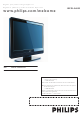 Philips 19PFL3403D User Manual