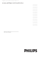 Philips 32PFL5405H User Manual